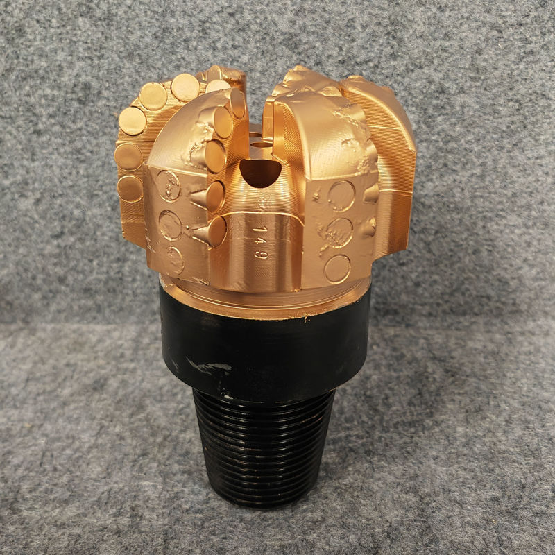 5 7/8 pulgadas con 3 1/5REG 6 hojas de perforación geológica de acero cuerpo PDC Bit