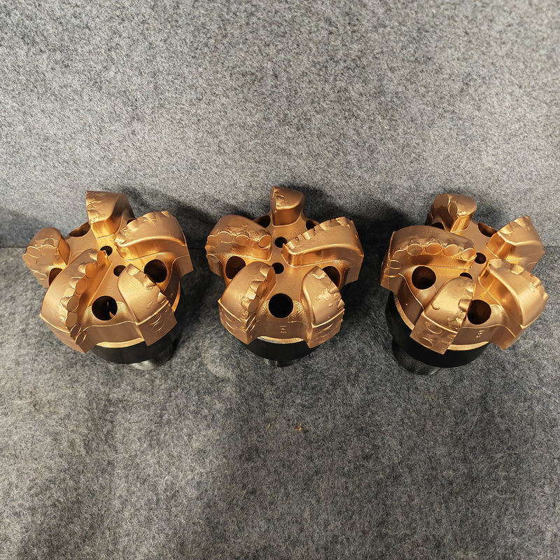 5 7/8 pulgadas con 3 1/5REG 6 hojas de perforación geológica de acero cuerpo PDC Bit