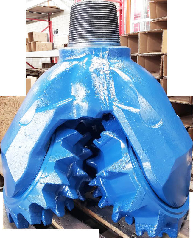 Tres cono de roca molino de dientes taladro para la plataforma de petróleo y la perforación de pozos de agua