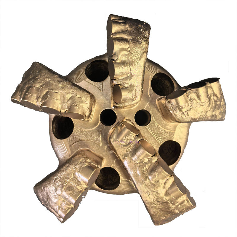 Bits PDC de pozo de agua de alto rendimiento personalizables con cuerpo de acero para perforación eficiente