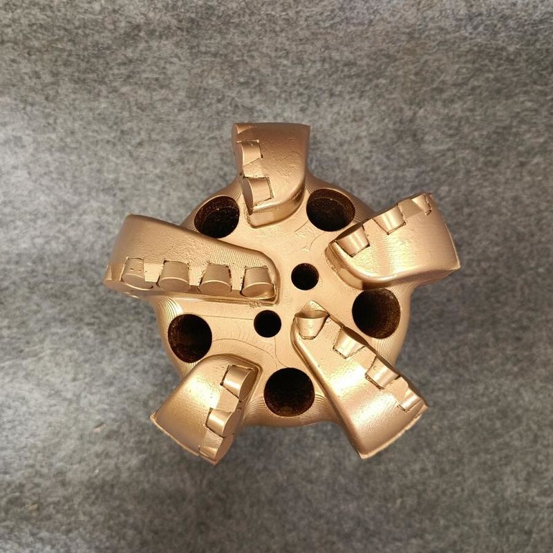 Diamante 98mm 3 hoja Pdc Ángulo de arco taladro para pozo de agua